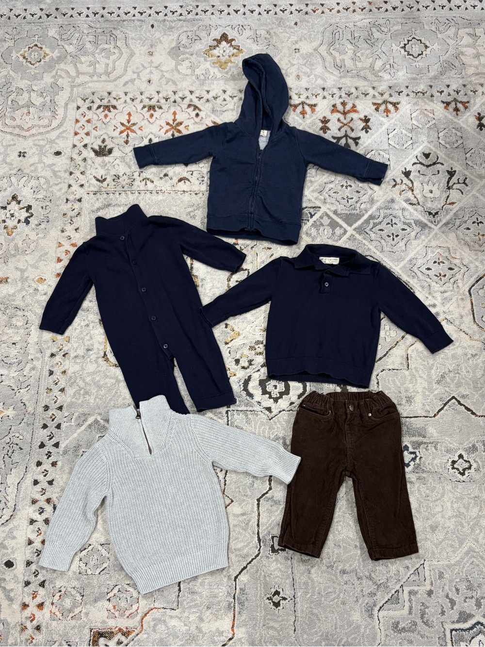 Monica + Andy 9-12 month boy winter bundle